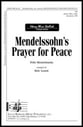 Prayer for Peace SA choral sheet music cover